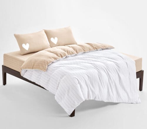 סט מצעים למיטת יחיד דגם טרה - 5