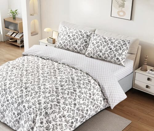 סט מצעים 100% כותנה סאטן דגם ורוניקה - 11