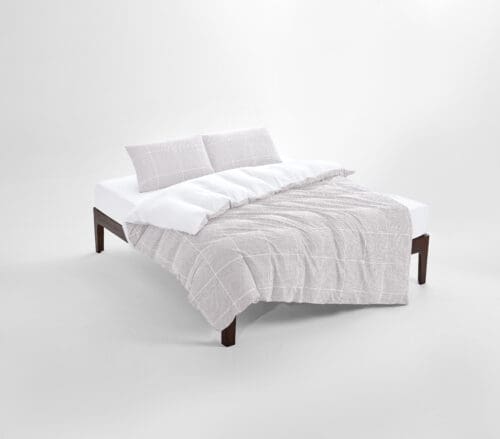 סט מצעים דגם אסטרה - אפור בהיר