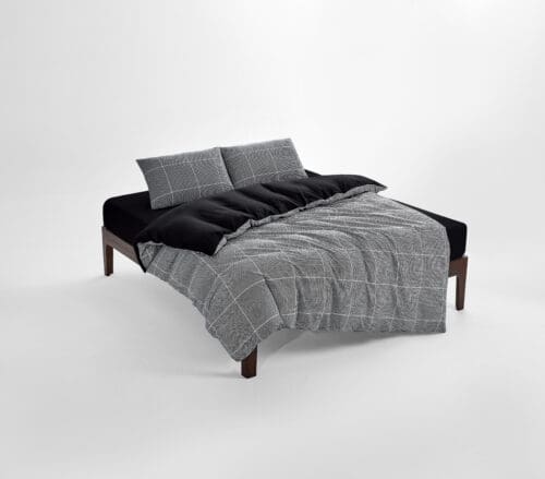 סט מצעים דגם אסטרה - שחור