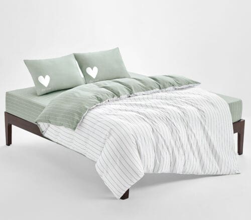 סט מצעים למיטת יחיד דגם טרה - 4